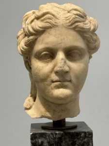 Ancient bust in the Aphrodisias Museum